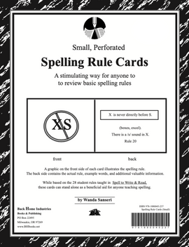 Spelling Rule Cards