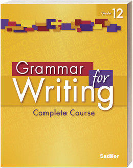 Grammar for Writing Grade 12