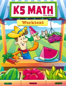 BJU Press K5 Math Student Worktext, 5th Edition