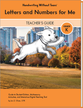 Letters and Numbers for Me 2025 Teacher's Edition (Kindergarten) - Handwriting Without Tears