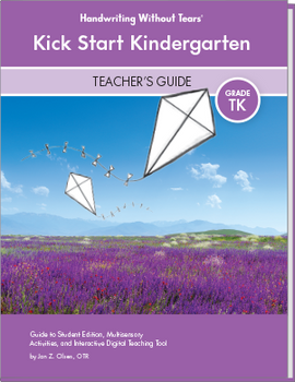 Kick Start Kindergarten 2025 Teacher's Guide - Handwriting Without Tears