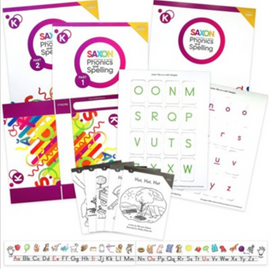 Saxon Phonics & Spelling  Student Kit (Kindergarten) - Consumable