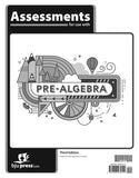 BJU Press Pre-Algebra Assessments, (Tests) 3rd ed.