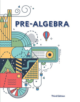 BJU Press Pre-Algebra Student Edition, 3rd ed.