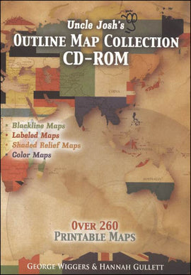 Uncle Josh's Outline Map Collection CD-ROM