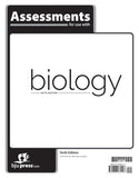 BJU Press Biology Assessments (Tests), 6th Edition