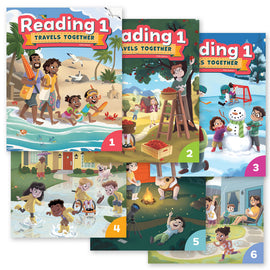 BJU Press Reading 1 Student Text Set (6 books), 5th Edition