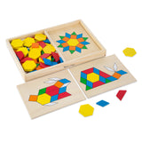 Pattern Blocks and Boards Classic Toy by Melissa & Doug