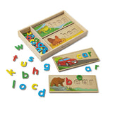 See and Spell Learning Puzzles (Wooden) by Melissa & Doug