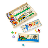 See and Spell Learning Puzzles (Wooden) by Melissa & Doug