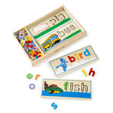 See and Spell Learning Puzzles (Wooden) by Melissa & Doug