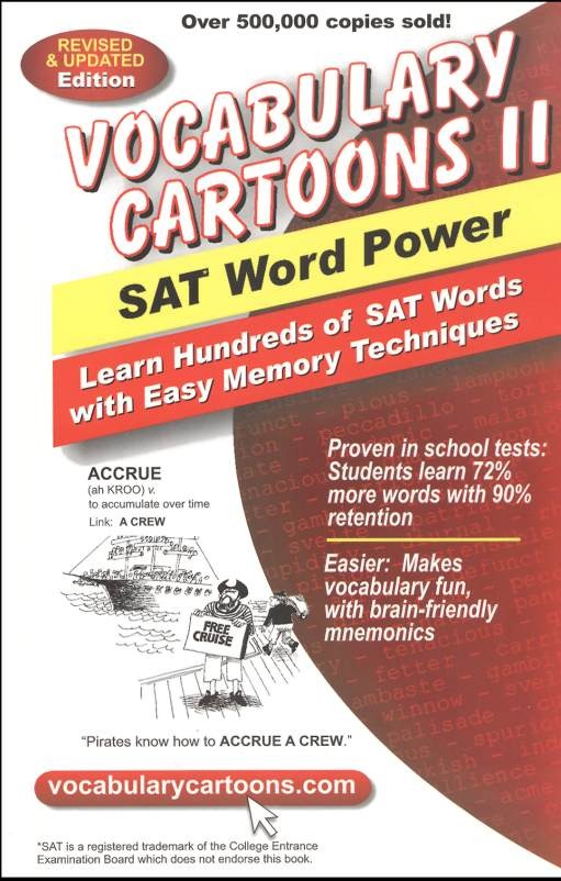 Vocabulary Cartoons II - SAT Word Power (Junior High/High School)