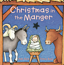 Christmas in the Manger Board Book