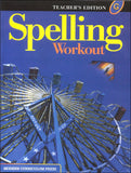Spelling Workout Level G Teacher's Edition