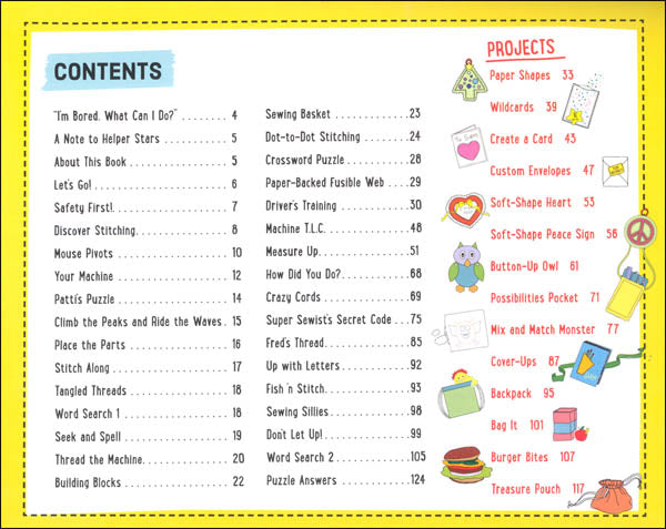 The Best of Sewing Machine Fun for Kids: Ready, Set, Sew - 37 Projects ...
