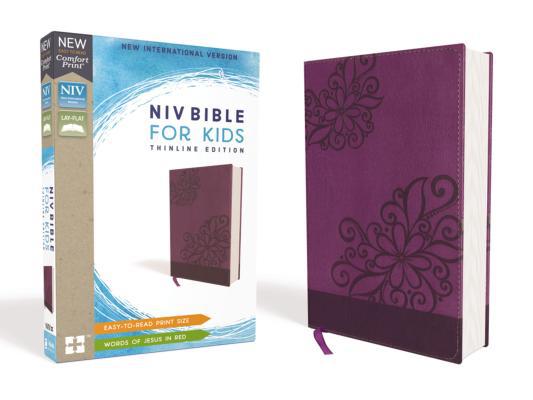 NIV Bible for Kids, Leathersoft, Violet Purple
