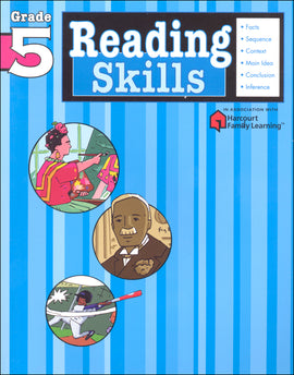 Reading Skills: Grade 5 (Flash Kids Harcourt Family Learning)