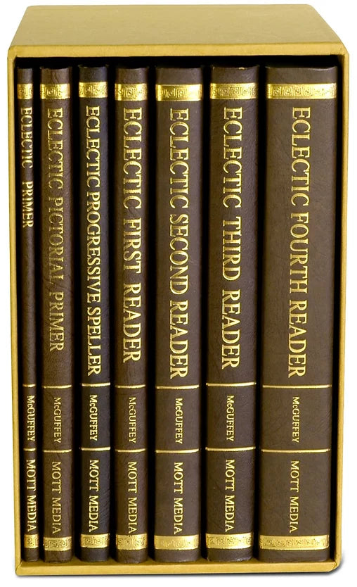 McGuffey's Original 7-Volume Boxed Set of Readers (without Parent-Teacher Guide)