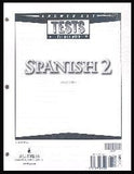 BJU Press Spanish 2 Tests Answer Key, 2nd Edition