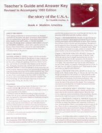 The Story Of The U.S.A. - Modern America - Teacher's Guide