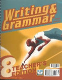 BJU Press Writing & Grammar 8 Teacher's Edition, 3rd Ed.