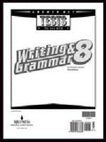 BJU Press Writing & Grammar 8 Tests Answer Key, 3rd Ed.