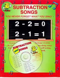 Subtraction Songs CD (Audio Memory)