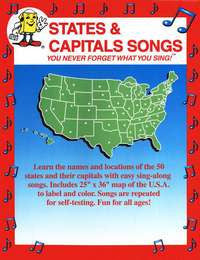 States & Capitals Songs CD (Audio Memory)