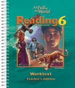 BJU Press Reading 6 Worktext Teacher's Edition