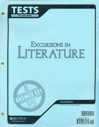 BJU Press Excursions in Literature Test Answer Key (3ed)