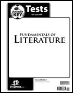 BJU Press Fundamentals of Literature Test Answer Key (2nd ed)