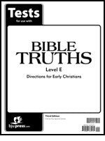 BJU Press Bible Truths Level E Tests (3rd ed)