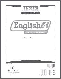 BJU Press English 4 Tests (2ed)