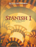 BJU Press Spanish 1 Student Activities Manual