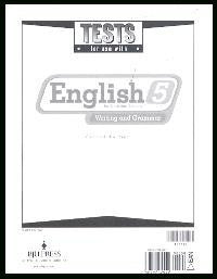 BJU Press English 5 Tests, 2nd Edition