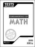 BJU Press Fundamentals of Math Test Answer Key 2ed