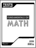 BJU Press Fundamentals of Math Test 2ed