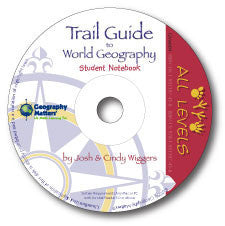 Trail Guide to World Geography Student Notebook CD-ROM