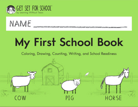 My First School Book (Pre-K) - Handwriting Without Tears