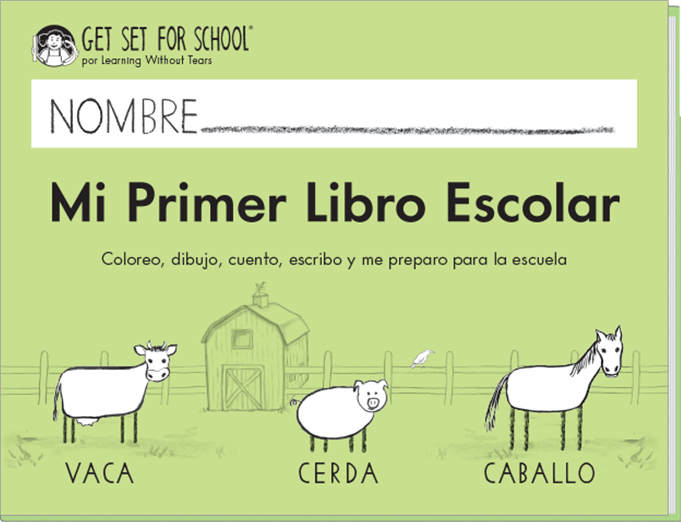 Mi Primer Libro Escolar (Pre-K) - Handwriting Without Tears