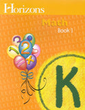 Horizons Math Kindergarten Workbook 1