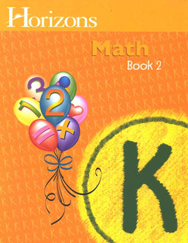 Horizons Math Kindergarten Workbook 2