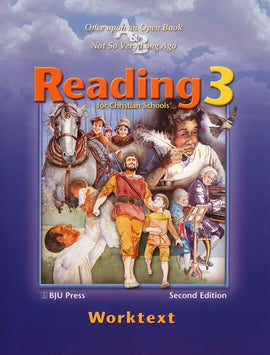 BJU Press Reading 3 Student Worktext 2nd edition