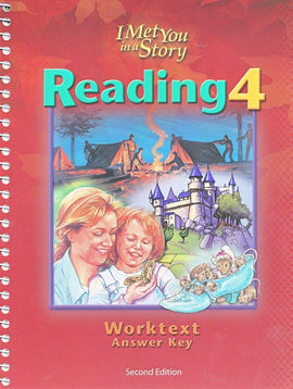 BJU Press Reading 4 Worktext Teacher's Edition, 2nd Edition