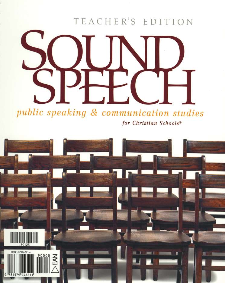 BJU Press Sound Speech Teacher’s Edition