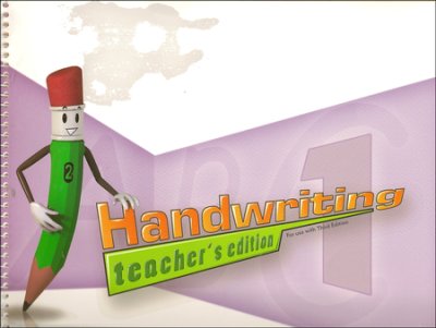 BJU Press Handwriting 1 Teachers Edition (3rd Ed)