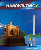 BJU Press Handwriting 4 Teachers Edition (2nd Ed)