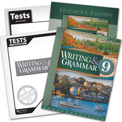 BJU Press Writing & Grammar 9 Home School Kit, 3rd Edition