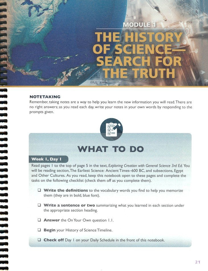 Apologia Exploring Creation with General Science Student Notebook, 3rd ...