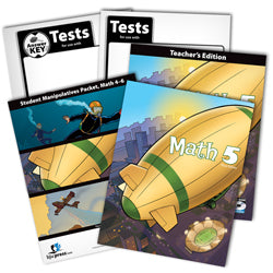 BJU Press Math 5 Home School Kit, 3rd Edition